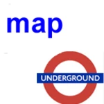 Logo of London Tube Rail Map android Application 