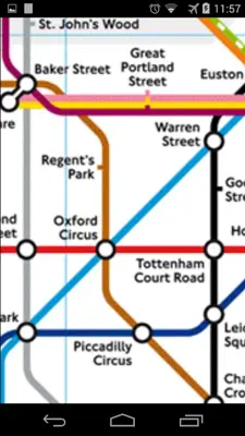 London Tube Rail Map android App screenshot 0